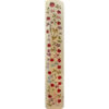 Jerusalem stone mezuzah case - Pomegranate, handmade in Jerusalem