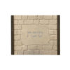 Jerusalem Stone Challah Board - Handles Kotel