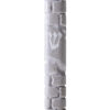 Jerusalem stone mezuzah case - Gray Rounded Wave, handmade in Jerusalem
