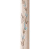Jerusalem stone mezuzah case - Flowers, handmade in Jerusalem