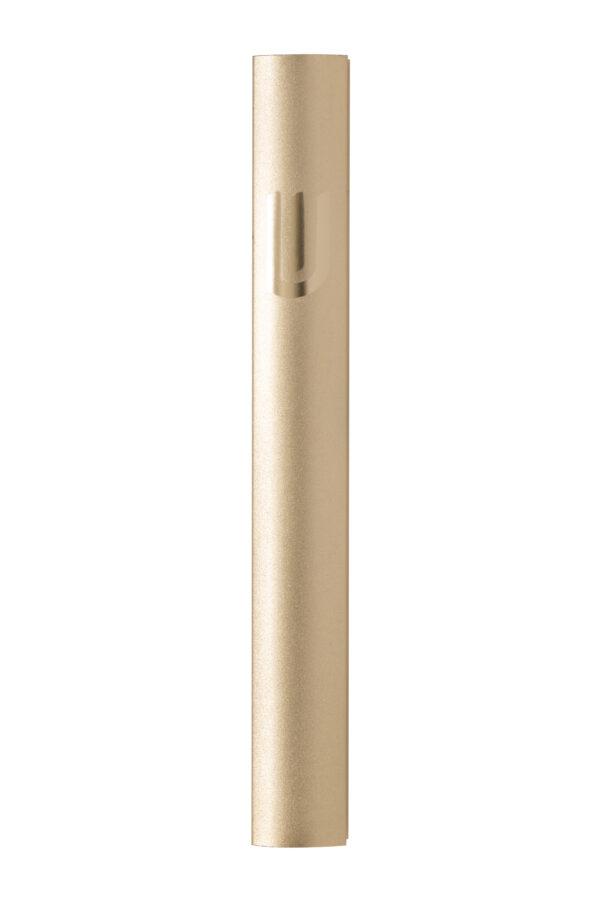 Alternative view of Aluminum Mezuzah - Champagne Gold