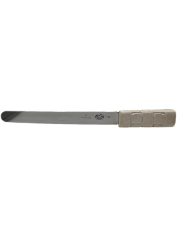 Stone Challah Knife with Victorinox Sourdough Blade