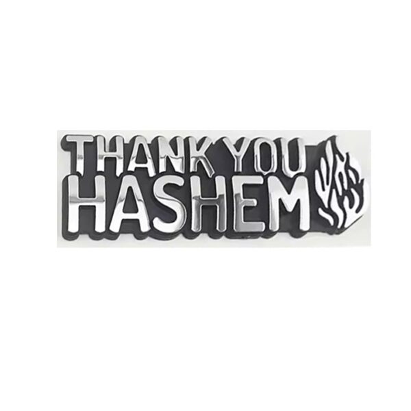 TY-HASHEM 3D Car Sticker - 3 Units