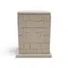 Handmade Jerusalem Stone Tzedakah Box | Kotel