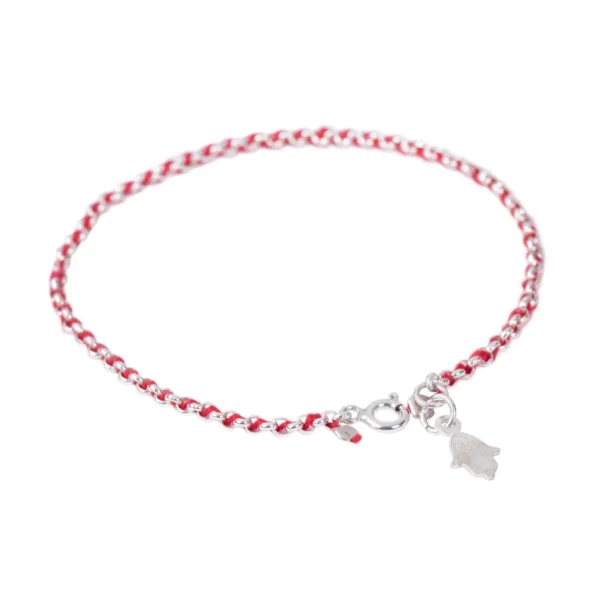 Kabbalah Red String Bracelet | 925 Sterling Silver Jewish Jewelry