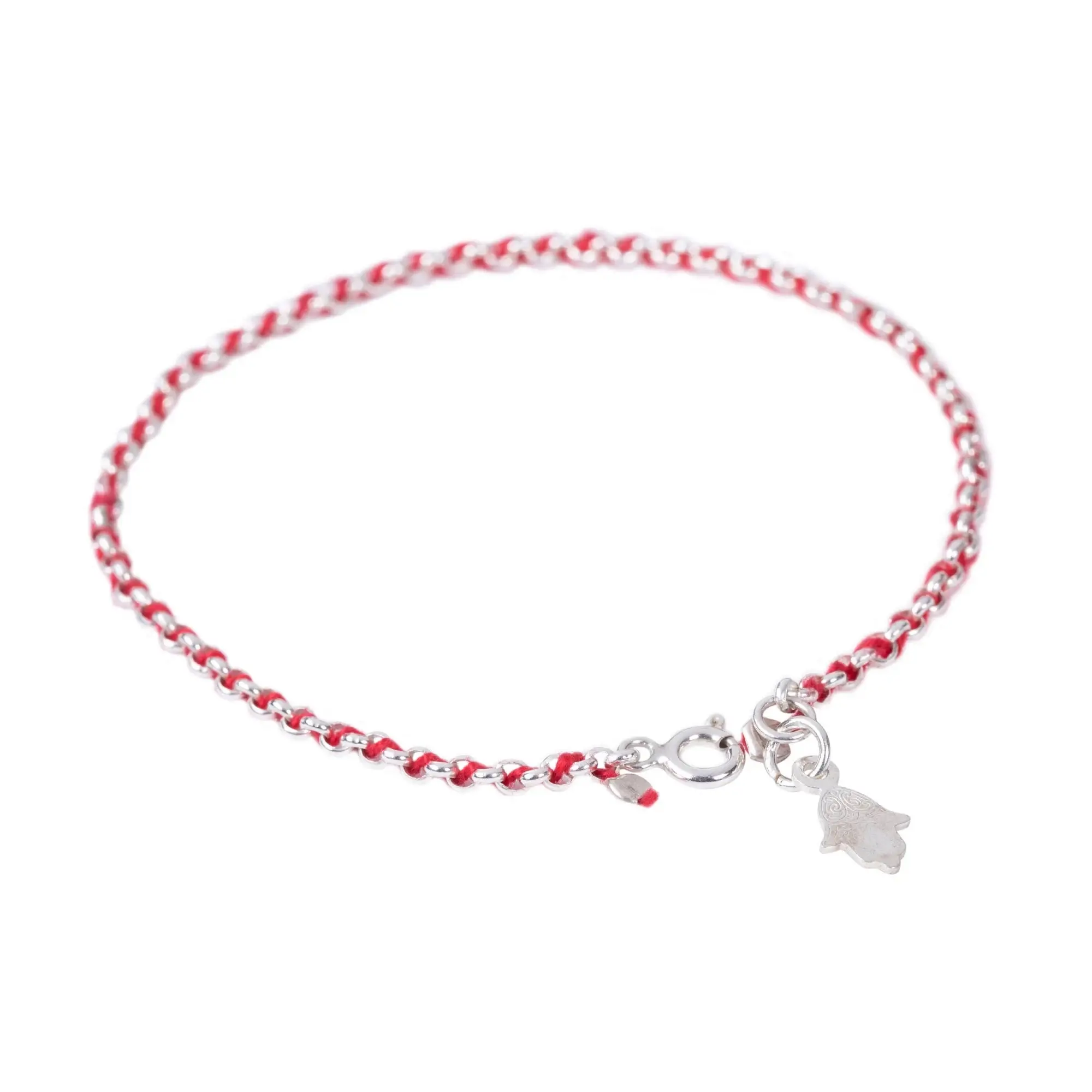 Kabbalah Red String Bracelet | 925 Sterling Silver Jewish Jewelry