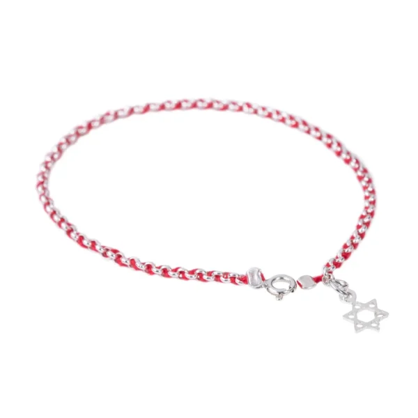 Alternative view of Kabbalah Red String Bracelet with 925 Sterling Silver from Rachel’s Tomb