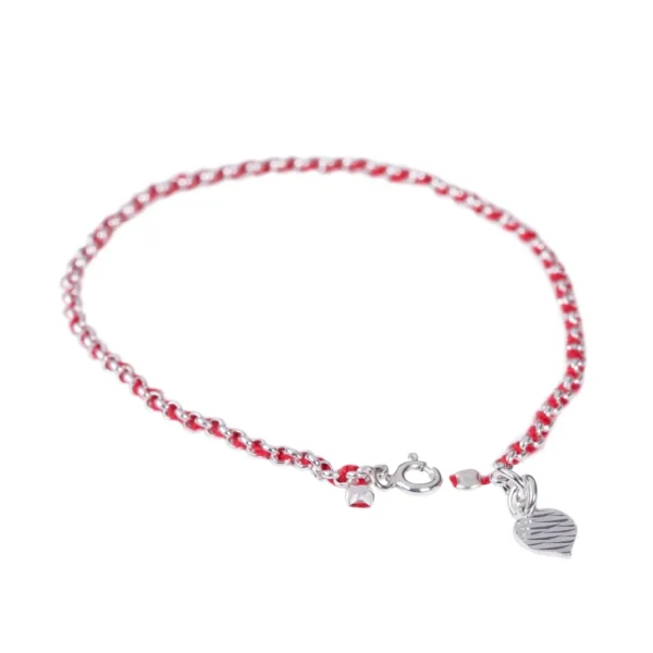 Kabbalah Red String Bracelet with 925 Sterling Silver from Rachel’s Tomb