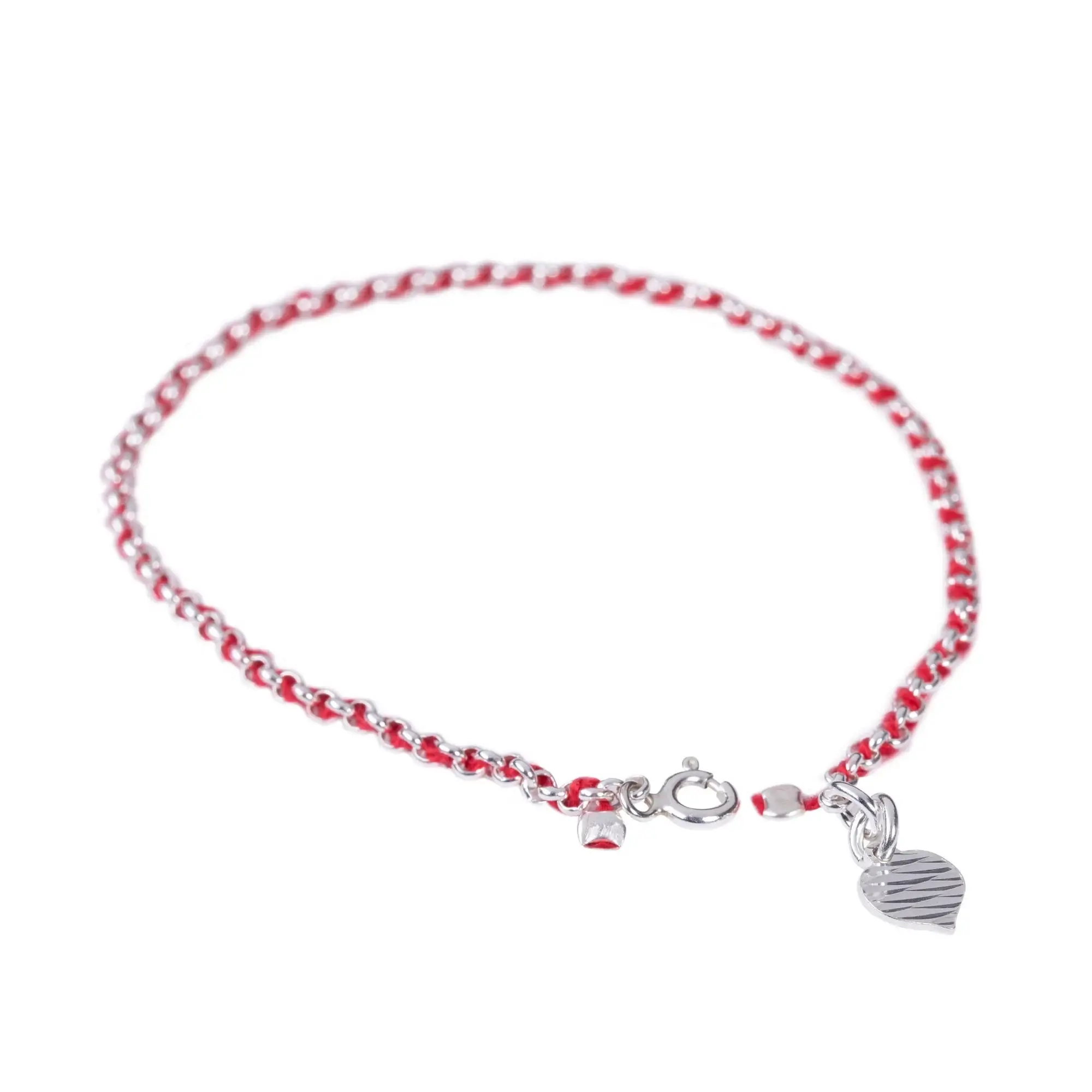 Kabbalah Red String Bracelet with 925 Sterling Silver from Rachel’s Tomb